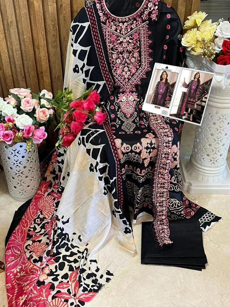 Sheeshmahal Lawn Collection Vol 2 Lawn Cotton Print With Embroidery Designer Salwar Kameez