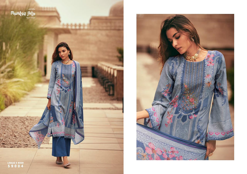 Mumtaz Arts Libas E Noor Pashmina Viscose Digital Print With Heavy Embroidery Suits