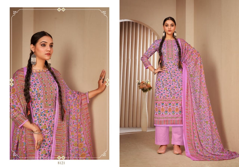 Lokesh Kasturi Soft Cotton Jacquard Style Printed Designer Salwar Kameez