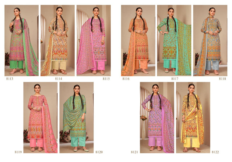 Lokesh Kasturi Soft Cotton Jacquard Style Printed Designer Salwar Kameez