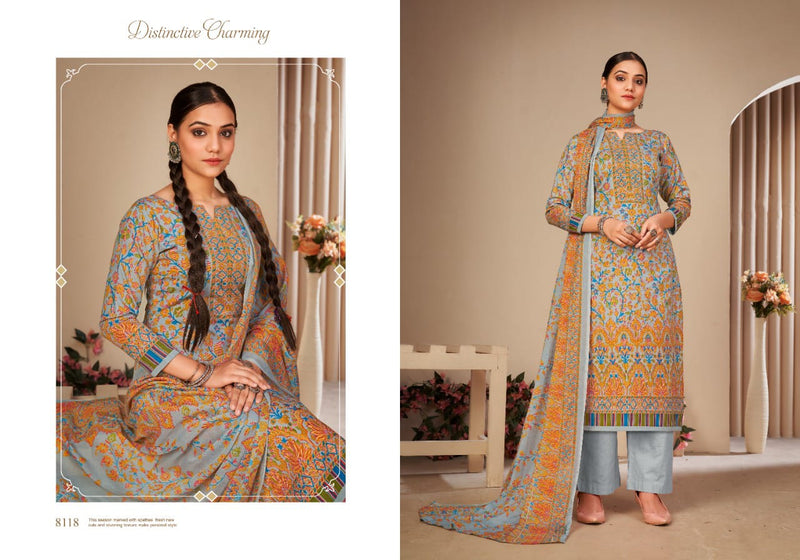 Lokesh Kasturi Soft Cotton Jacquard Style Printed Designer Salwar Kameez