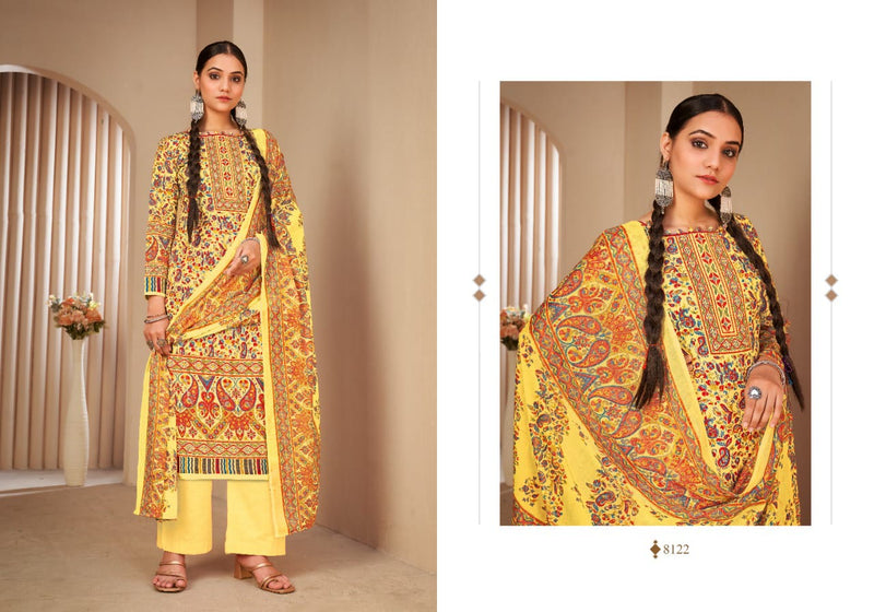 Lokesh Kasturi Soft Cotton Jacquard Style Printed Designer Salwar Kameez