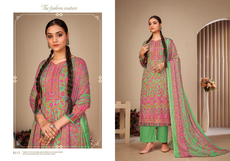 Lokesh Kasturi Soft Cotton Jacquard Style Printed Designer Salwar Kameez