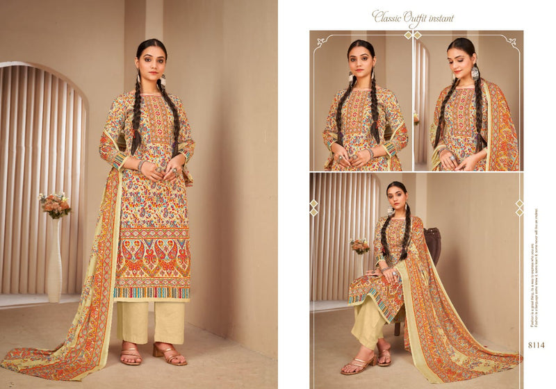 Lokesh Kasturi Soft Cotton Jacquard Style Printed Designer Salwar Kameez