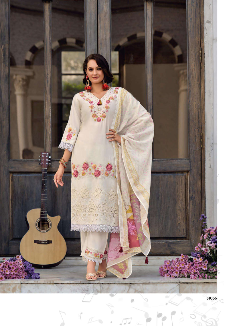 Lady Leela Vara Pure Viscose Handwork Fancy Designer Wear Kurti