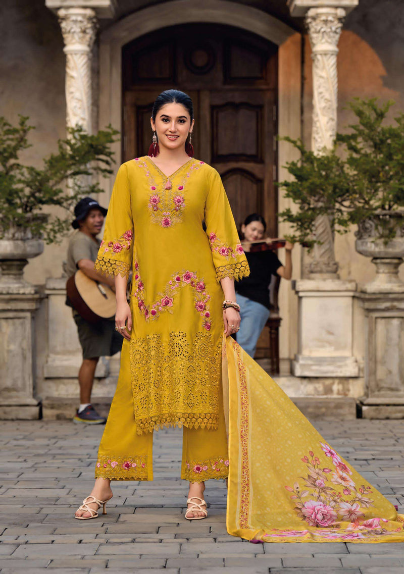 Lady Leela Vara Pure Viscose Handwork Fancy Designer Wear Kurti