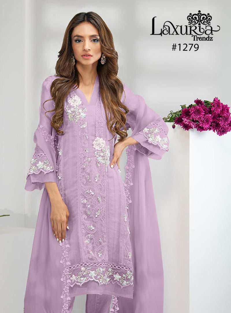 Laxuria Trendz Dno 1279 Faux Georgette Designer Wear Pret Kurti