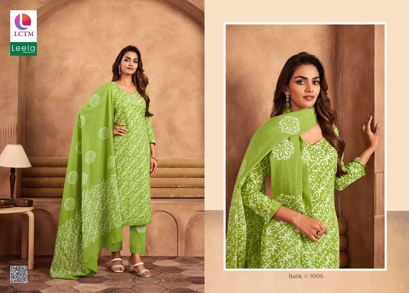 Leela Batik Vol 1 Cambric Cotton Digital Party Wear Salwar Suit