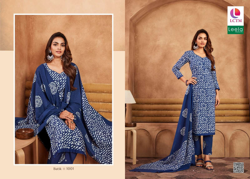 Leela Batik Vol 1 Cambric Cotton Digital Party Wear Salwar Suit