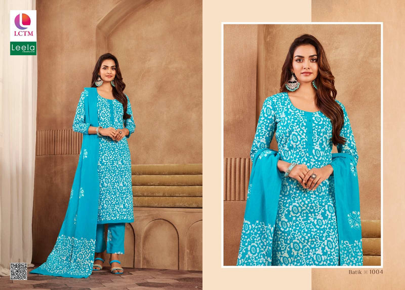 Leela Batik Vol 1 Cambric Cotton Digital Party Wear Salwar Suit