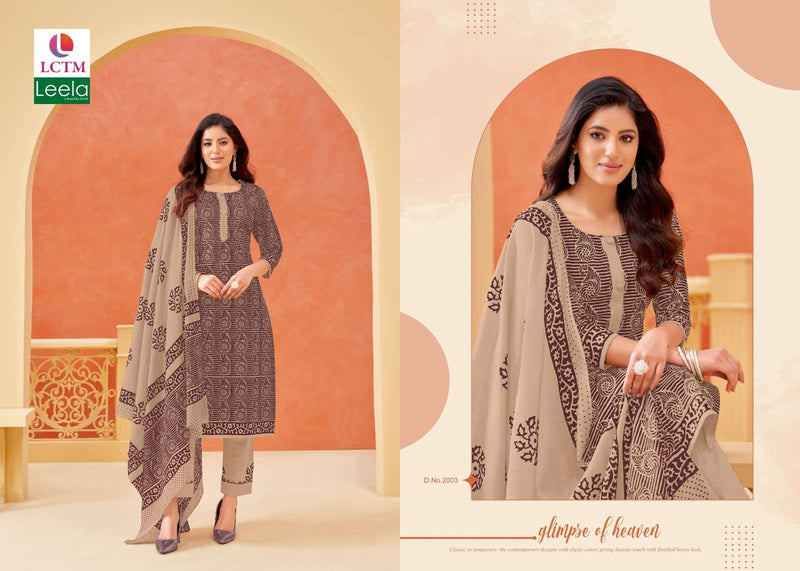 Leela Netra Vol 2 Cambric Cotton Batik Print Salwar Suit