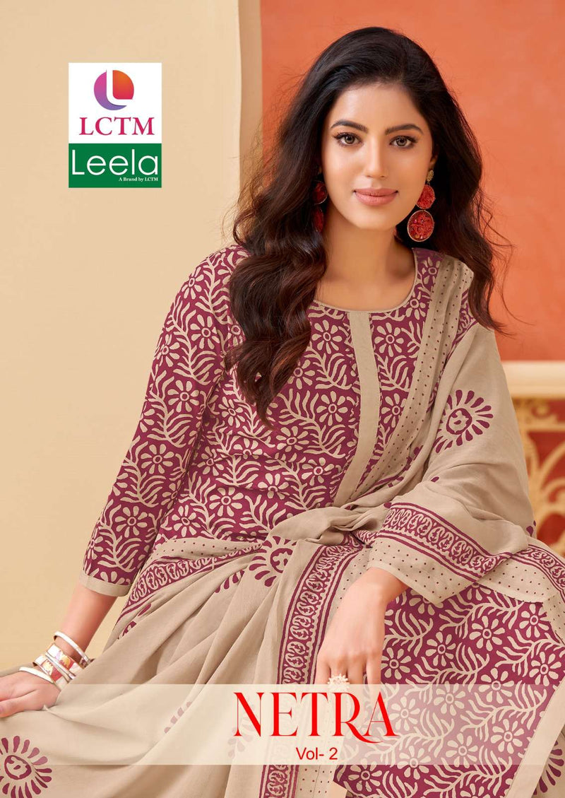 Leela Netra Vol 2 Cambric Cotton Batik Print Salwar Suit