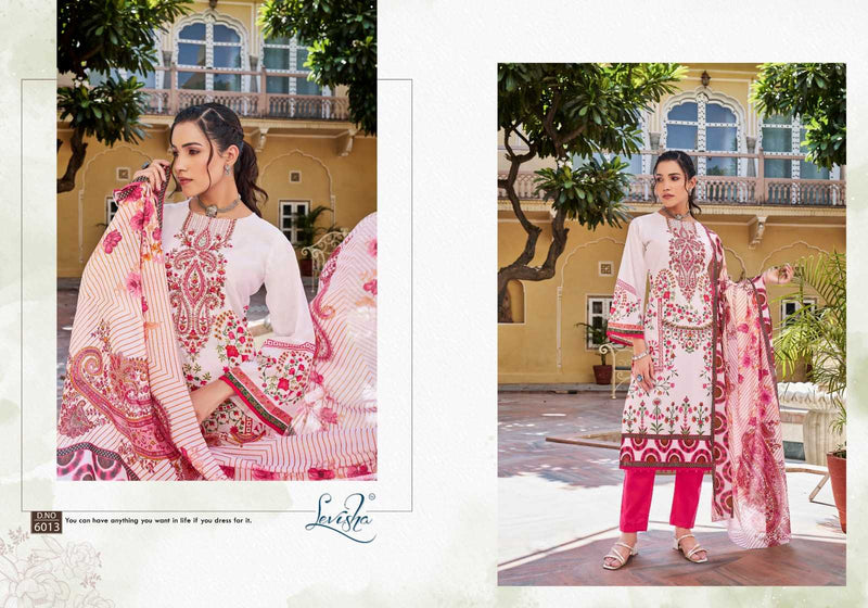 Levisha Naira Nx Vol 6 Cotton Pakistani Style Print With Fancy Self Embroidery Digital Salwar Kameez