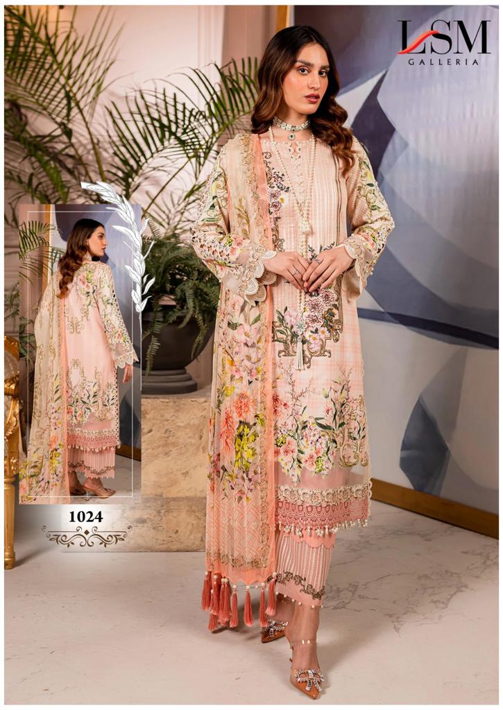 Lsm Galleria Parian Dream Vol 3 Digital Print Heavy Designer Salwar Kameez