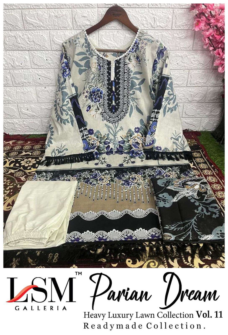 Lsm Galleria Parian Dreams Vol 11 Pure Heavy Cotton Pret Kurti