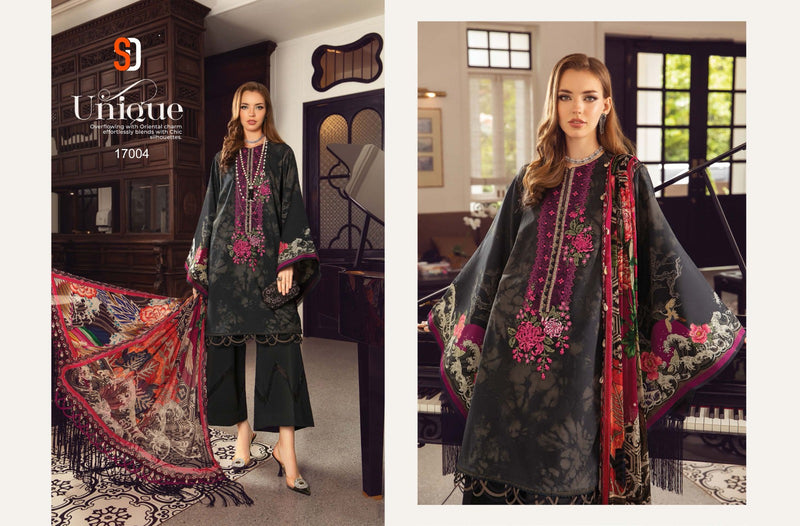 Sharaddha Designer M Print Vol 17 Lawn Cotton Heavy Embroidery Salwar Kameez