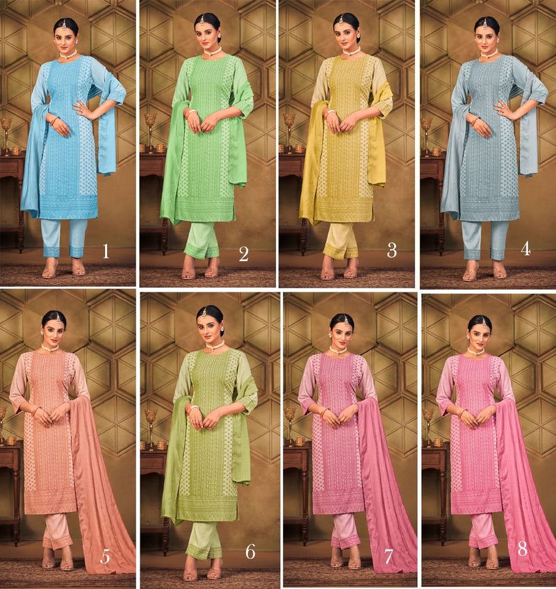 Tunic House Magic Star Rayon Fancy Lakhnowi Readymade Kurti Collection