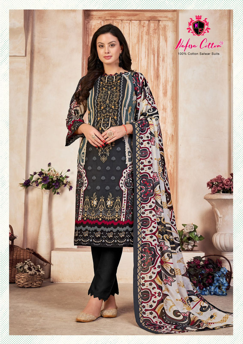 Nafisa Cotton Mahera Karachi Suits Cotton DIgital Printed Salwar Kameez