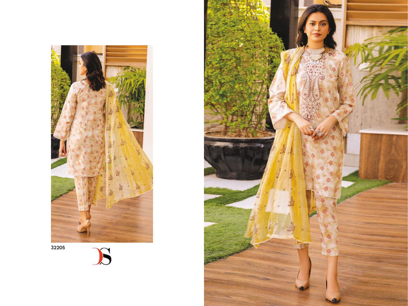 Deepsy Suits Maheruh Cotton With Self Embroidery Pakistani Salwar Suits