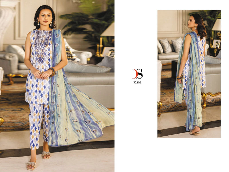 Deepsy Suits Maheruh Cotton With Self Embroidery Pakistani Salwar Suits