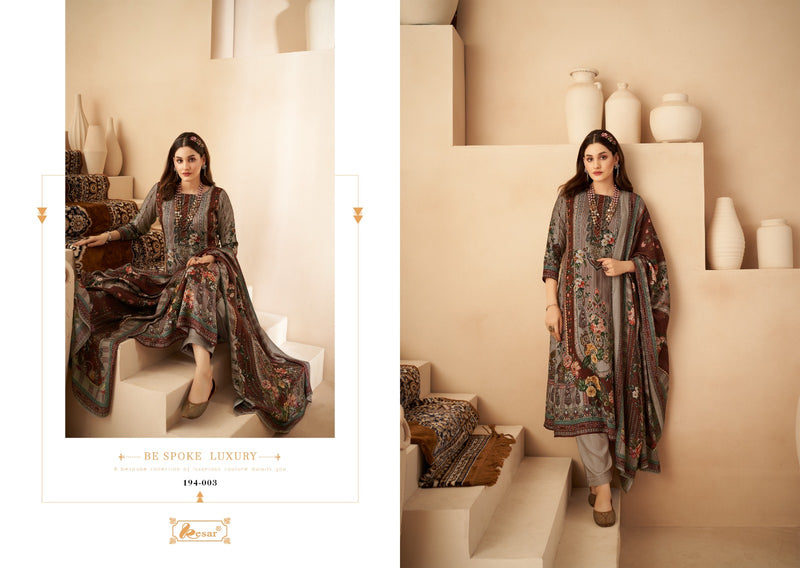 Kesar Mahfuz Pashmina Digital Printed Winter Wear Salwar Suit Collection