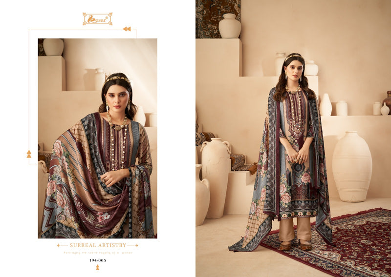 Kesar Mahfuz Pashmina Digital Printed Winter Wear Salwar Suit Collection