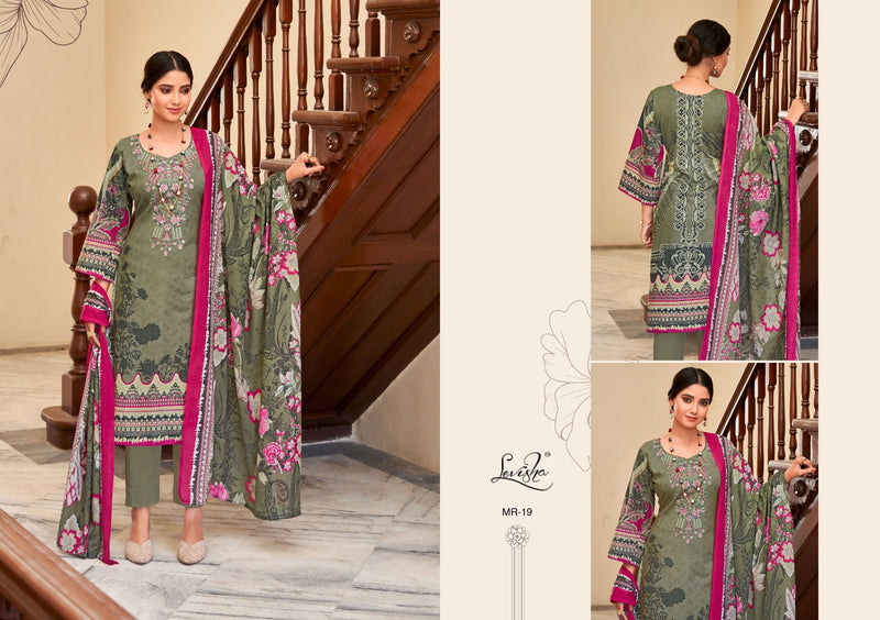 Levisha Mahiri Cambric Pakistani Printed Fancy Self Embroidery Partywear Salwar Kameez