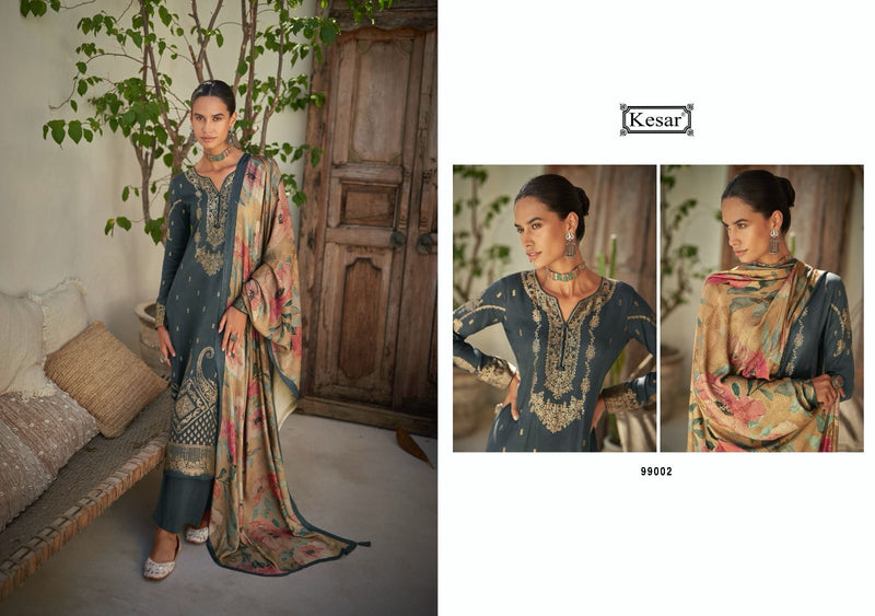 Kesar Malang Pashmina Pure Designer Exclusive Winter Wear Suit Collection