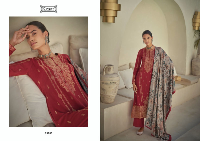 Kesar Malang Pashmina Pure Designer Exclusive Winter Wear Suit Collection