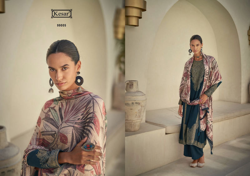Kesar Malang Pashmina Pure Designer Exclusive Winter Wear Suit Collection