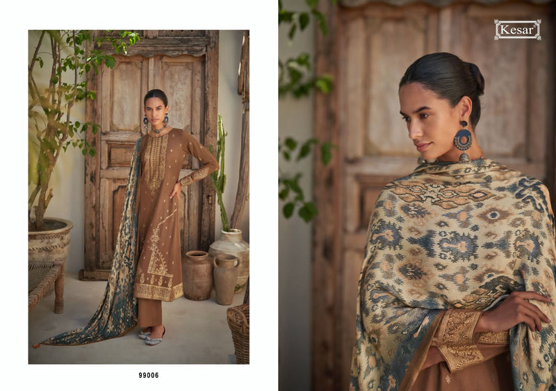 Kesar Malang Pashmina Pure Designer Exclusive Winter Wear Suit Collection