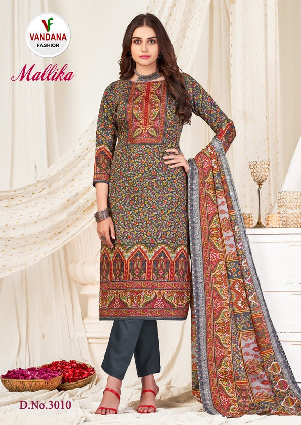 Vandana Fashion Mallika Vol 3 Cotton Printed Salwar Suit With Dupatta