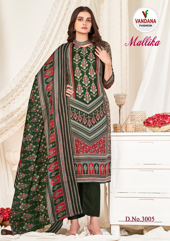 Vandana Fashion Mallika Vol 3 Cotton Printed Salwar Suit With Dupatta
