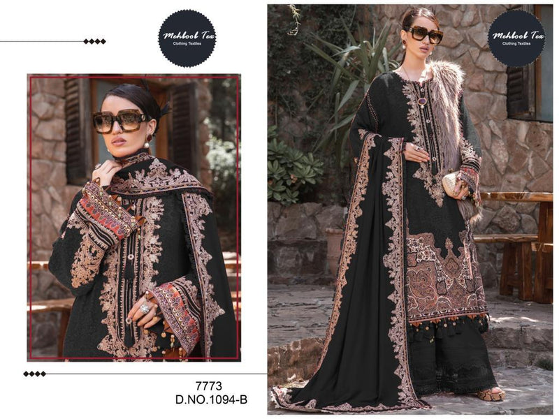 Mehboob Tex Mariab Lawn Collection 23 Vol 1 Cotton Print With Fancy Designer Salwar Kameez