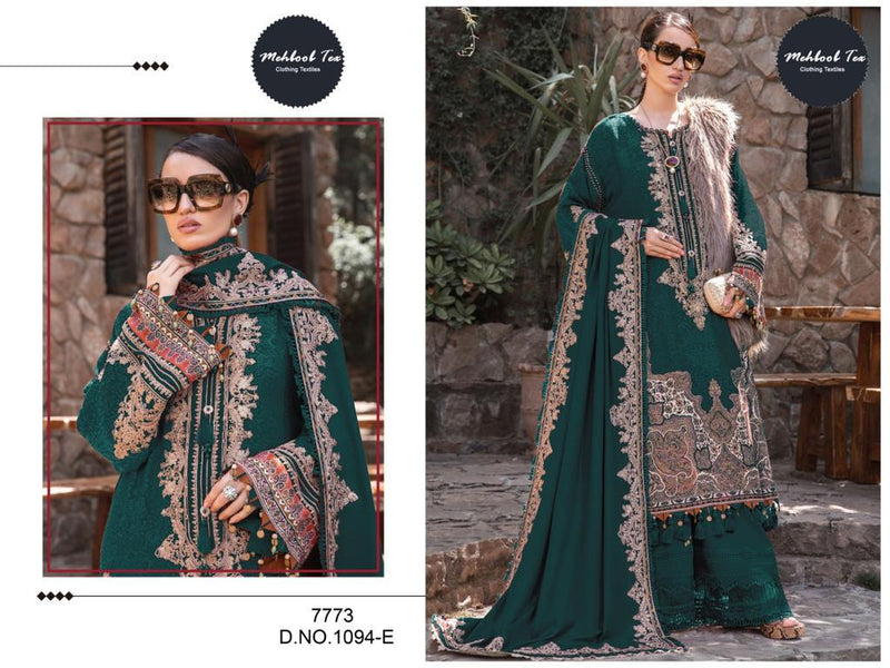 Mehboob Tex Mariab Lawn Collection 23 Vol 1 Cotton Print With Fancy Designer Salwar Kameez