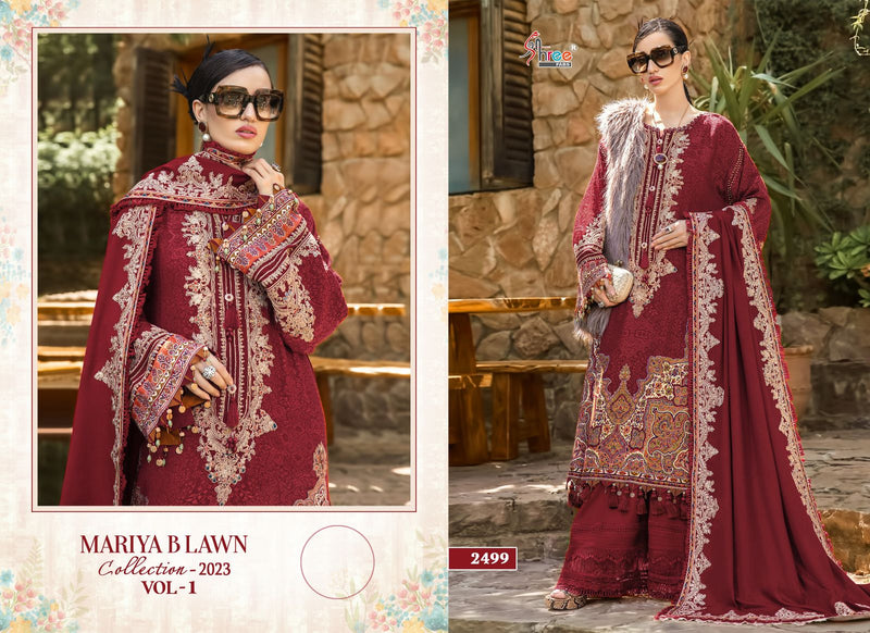 Shree Fabs Mariya B Lawn Collection 23 Vol 1 Cotton Salwar Kameez