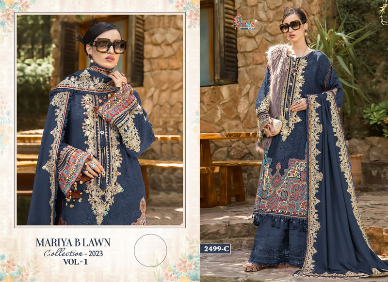 Shree Fabs Mariya B Lawn Collection 23 Vol 1 Cotton Salwar Kameez