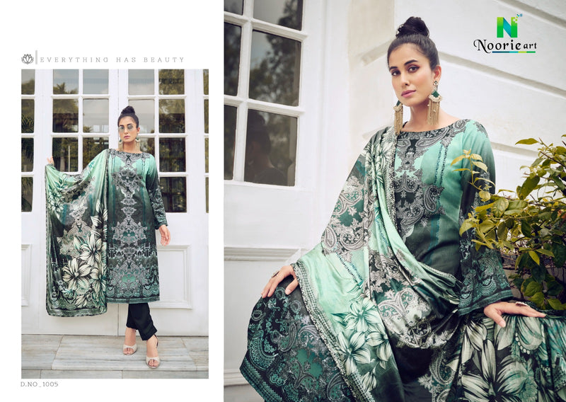 Noorie Art Marya Pashmina Digital Printed Winter Wear Salwar Suit Collection