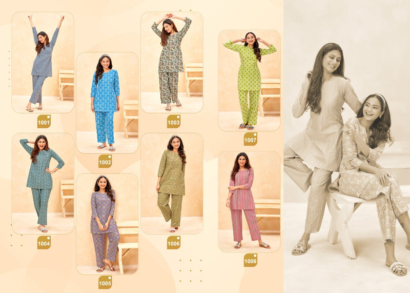 Balaji Cotton Maryam Cotton Printed Fancy Top With Bottom Pair Collection