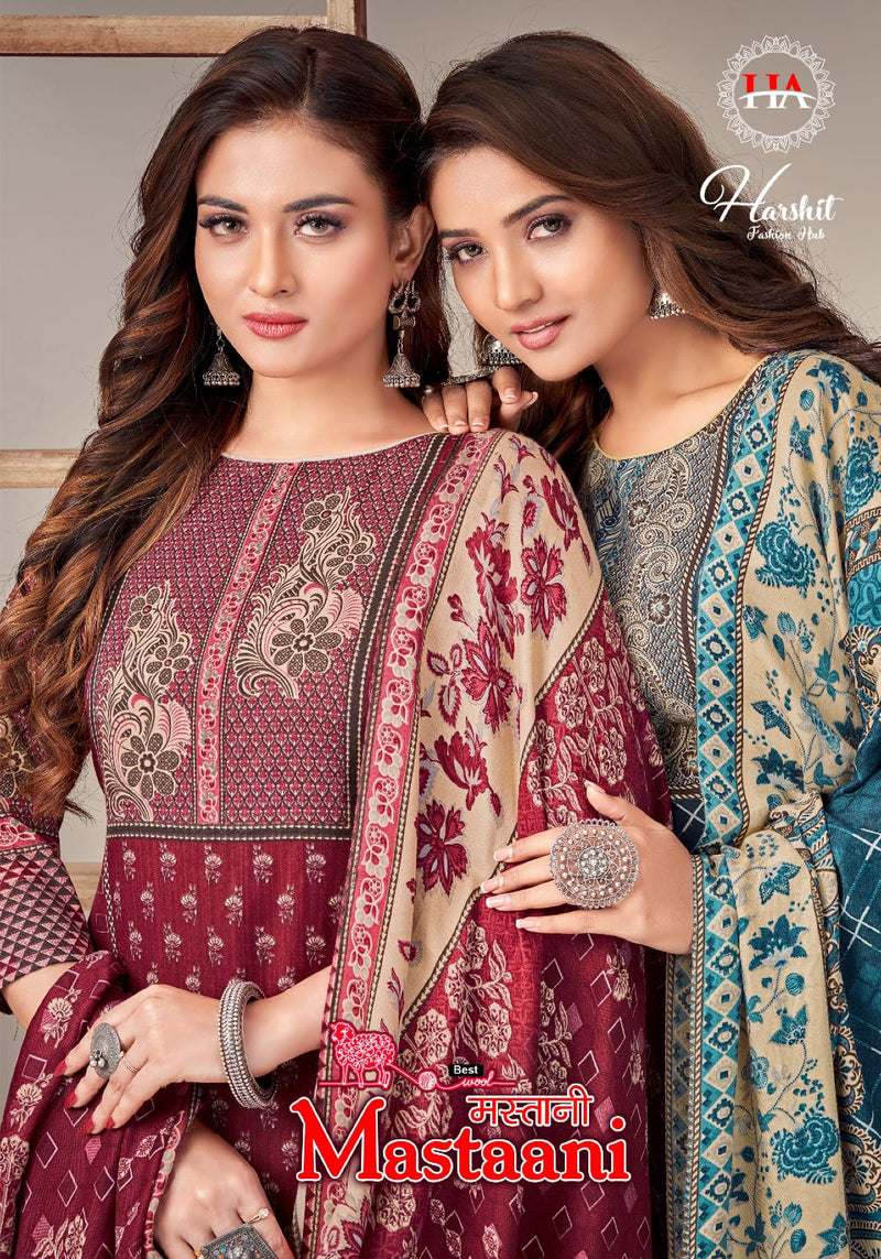 Harshit Fashion Hub Mastani Pashmina With Swarovski Diamond Work Fancy Suit