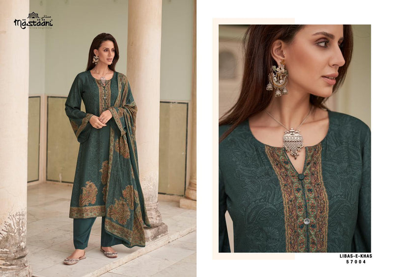 Mumtaz Arts Libas E Khas Pashmina Viscose Digital Print Suits Collection