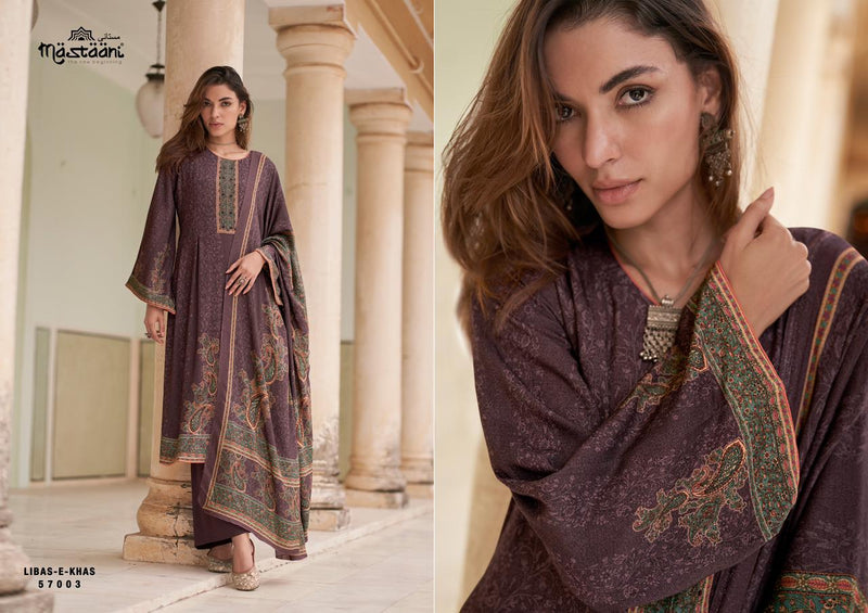Mumtaz Arts Libas E Khas Pashmina Viscose Digital Print Suits Collection