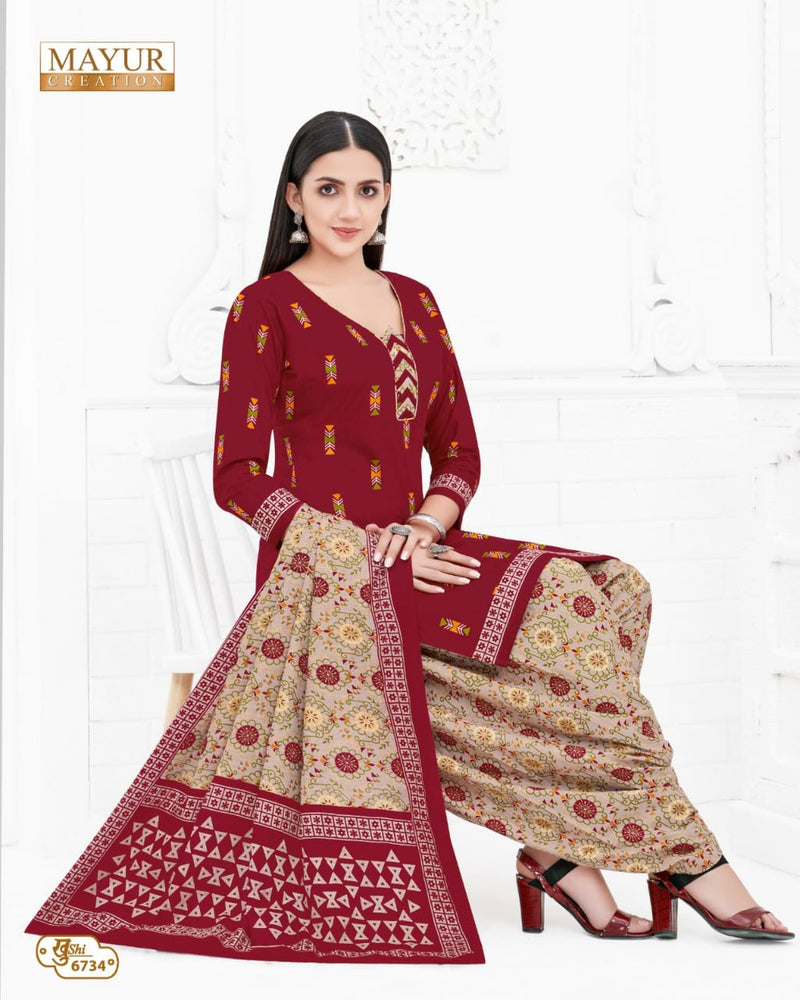 Mayur Creation Khushi Vol 67 Cotton Printed Salwar Suits