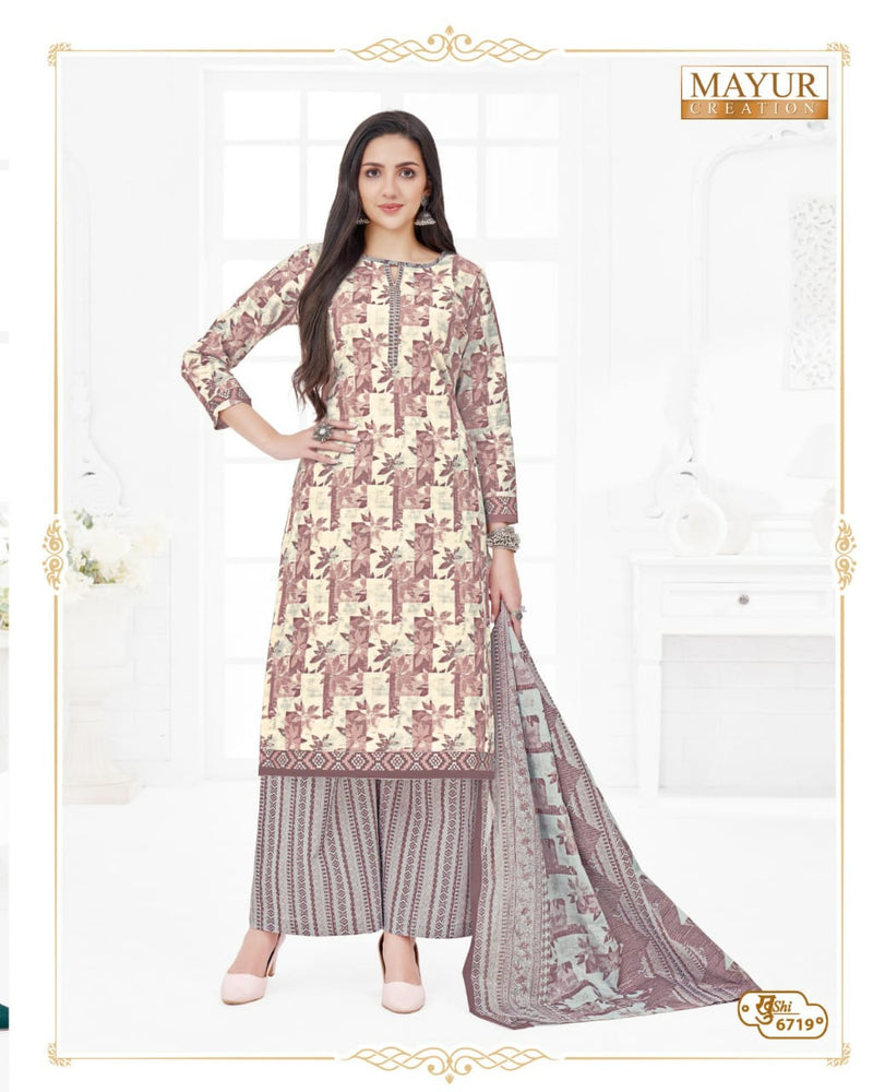 Mayur Creation Khushi Vol 67 Cotton Printed Salwar Suits