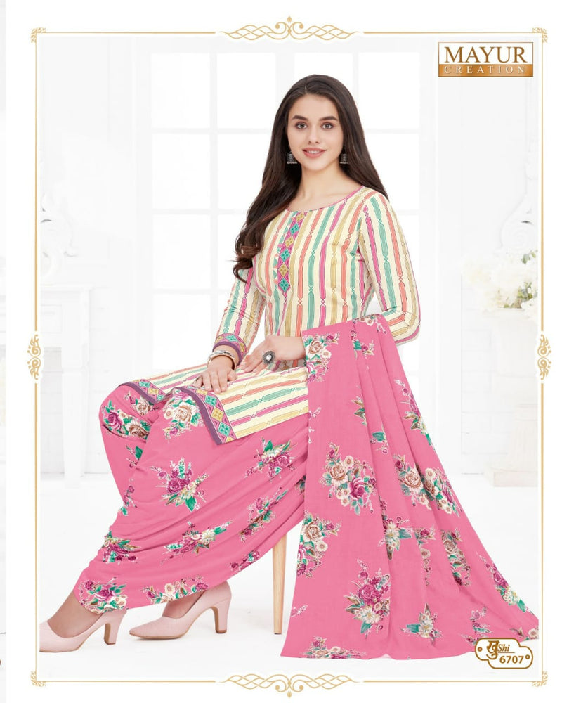 Mayur Creation Khushi Vol 67 Cotton Printed Salwar Suits