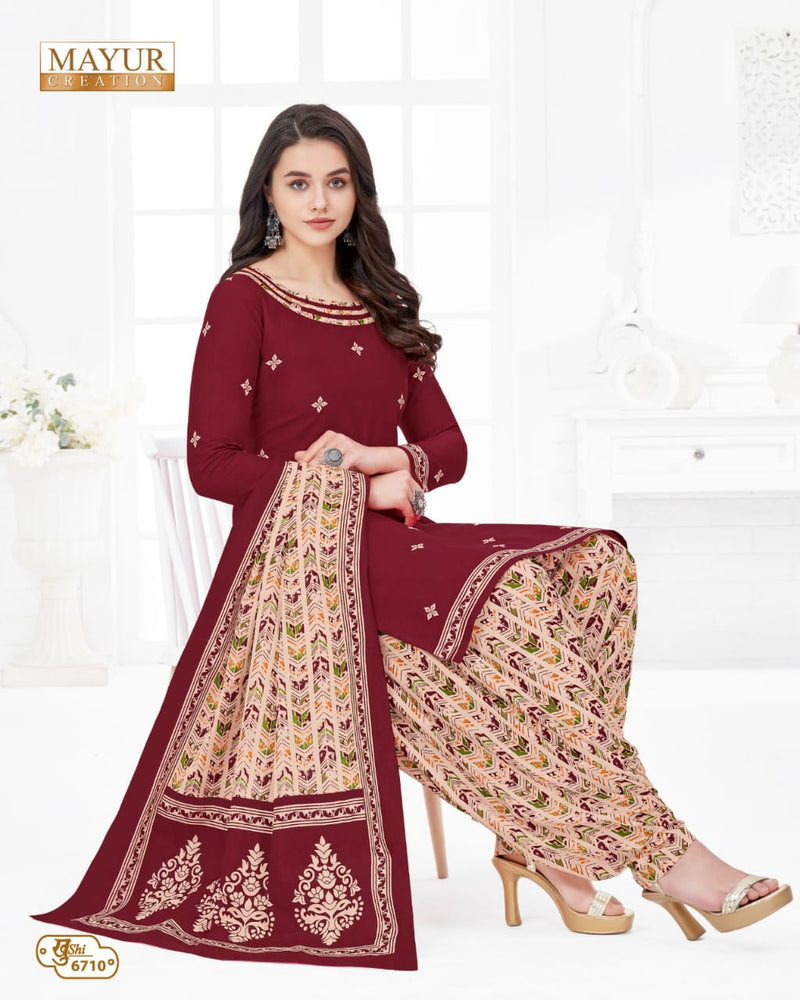 Mayur Creation Khushi Vol 67 Cotton Printed Salwar Suits