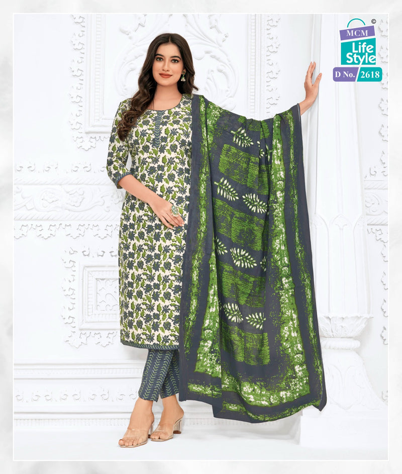 Mcm Lifestyle Priyalaxmi Vol 26 Cotton Printed Fully Stitched Suits