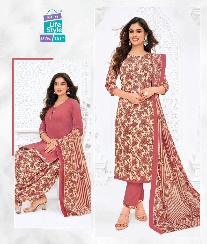 Mcm Lifestyle Priyalaxmi Vol 26 Cotton Printed Fully Stitched Suits