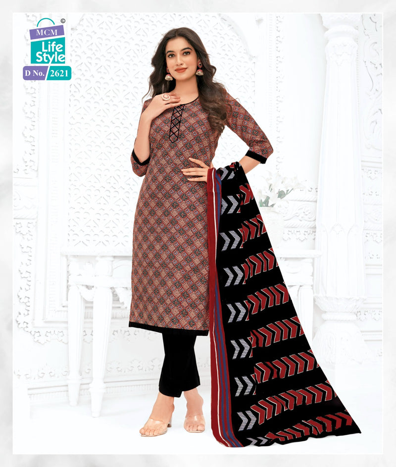 Mcm Lifestyle Priyalaxmi Vol 26 Cotton Printed Fully Stitched Suits