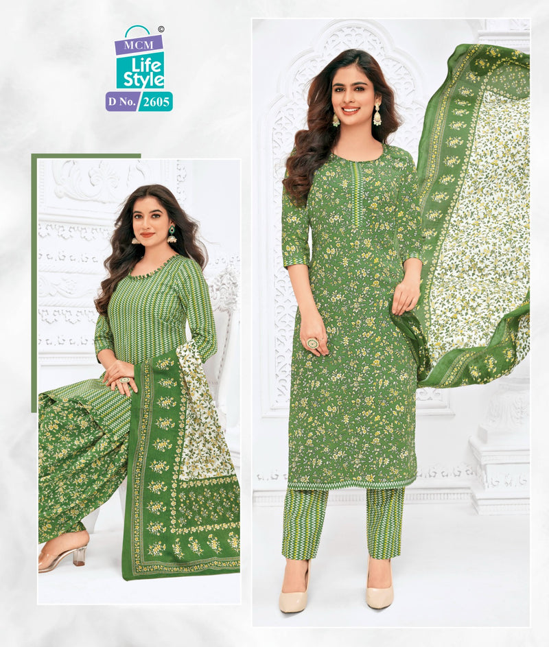 Mcm Lifestyle Priyalaxmi Vol 26 Cotton Printed Fully Stitched Suits